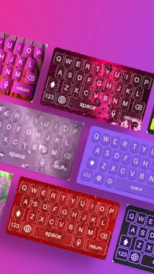 Neon LED Keyboard Themes android App screenshot 6